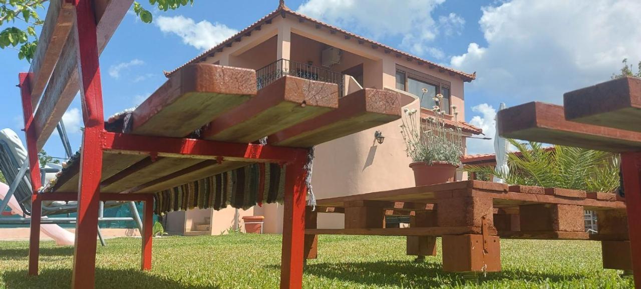 Vista Mare Villa Néa Irákleia Eksteriør billede